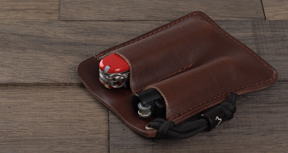 Leder EDC-Taschen