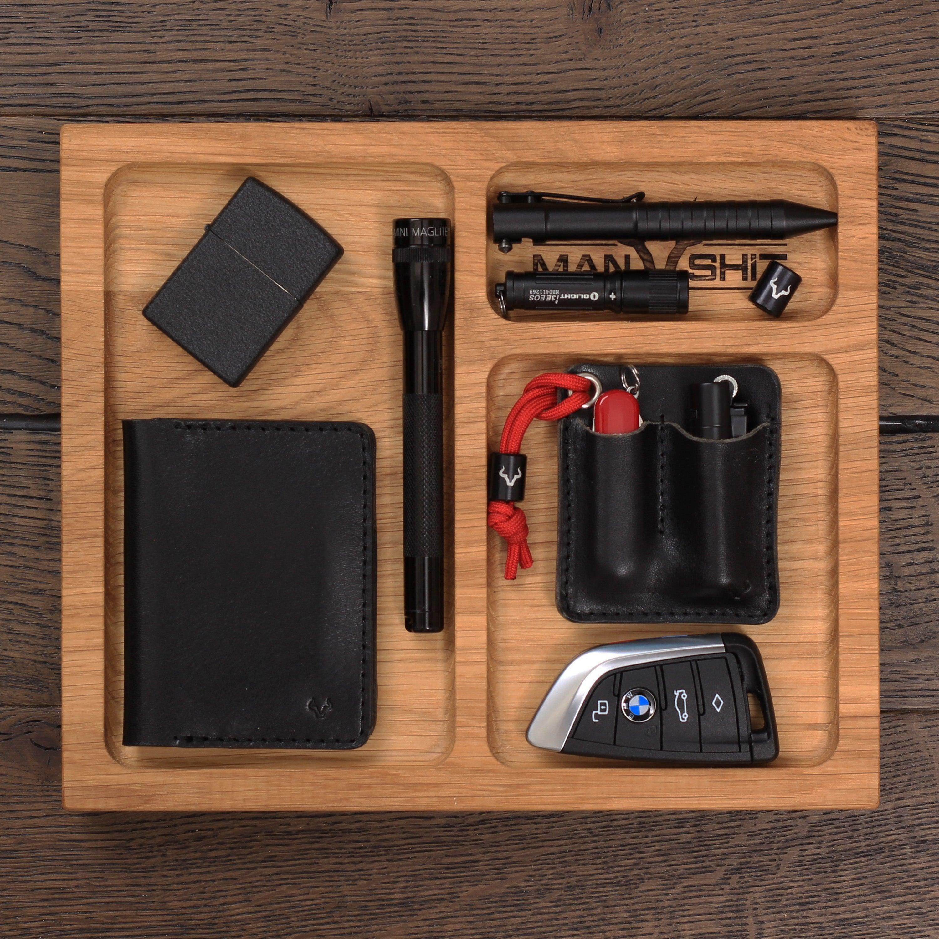 Manshit EDC Tray | Taschenentleerer | 3 Fächer - MANSHIT