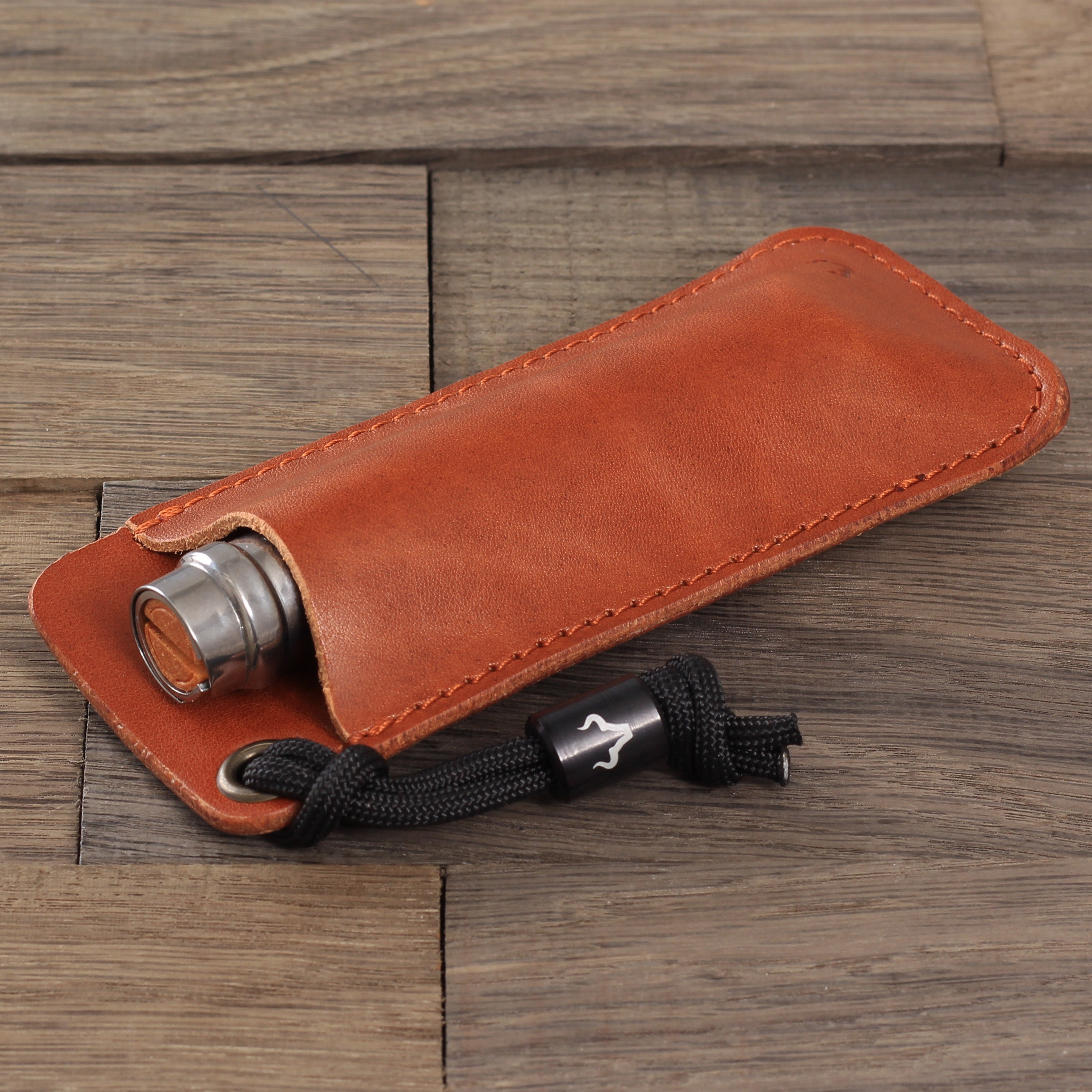 EDC-Tasche Rindleder Cognac 