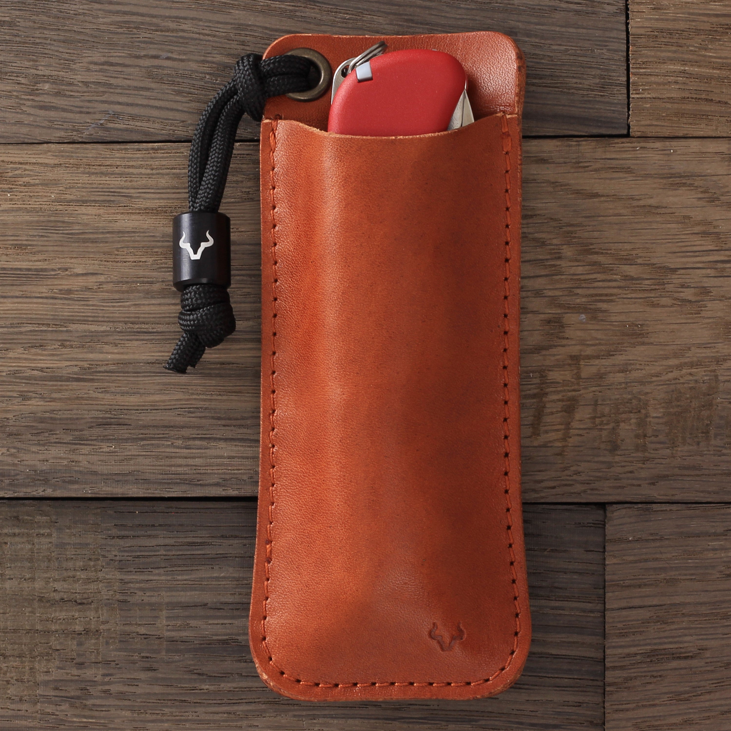 EDC-Tasche Rindleder Cognac 