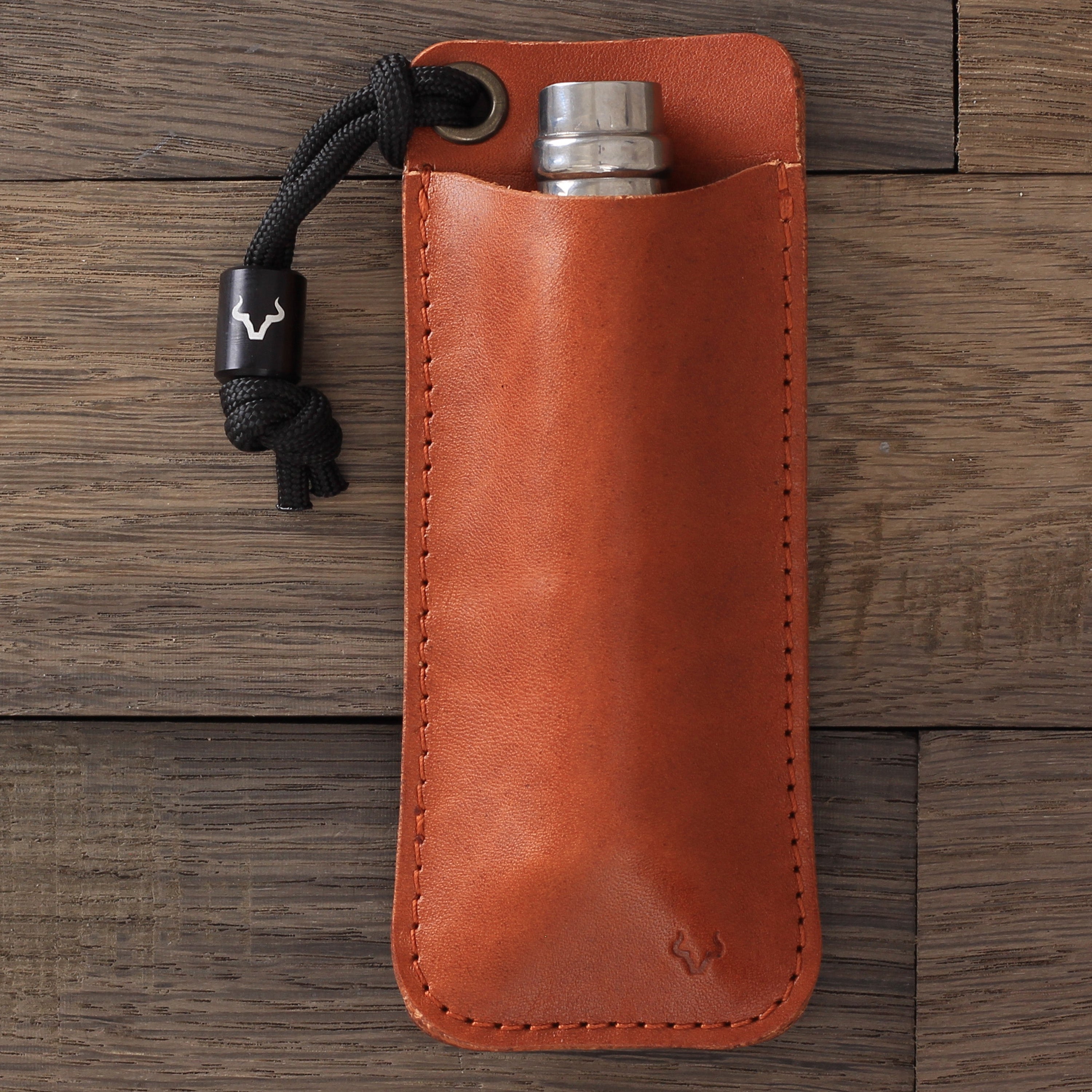 EDC-Tasche Rindleder Cognac 