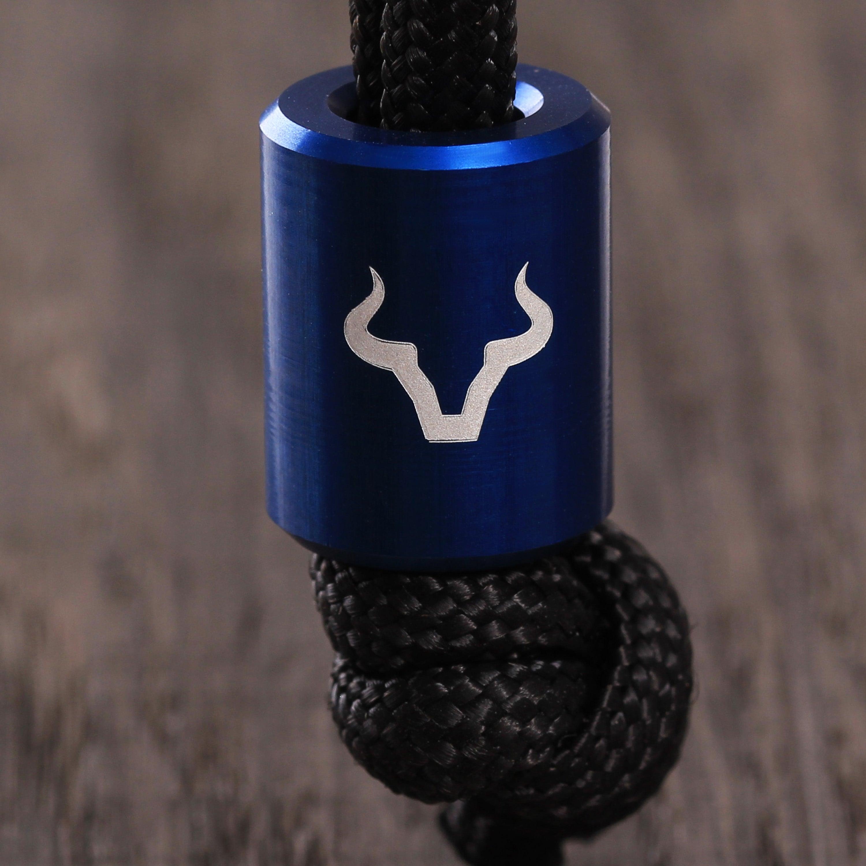 Manshit Anhänger für Paracord | Blau - MANSHIT