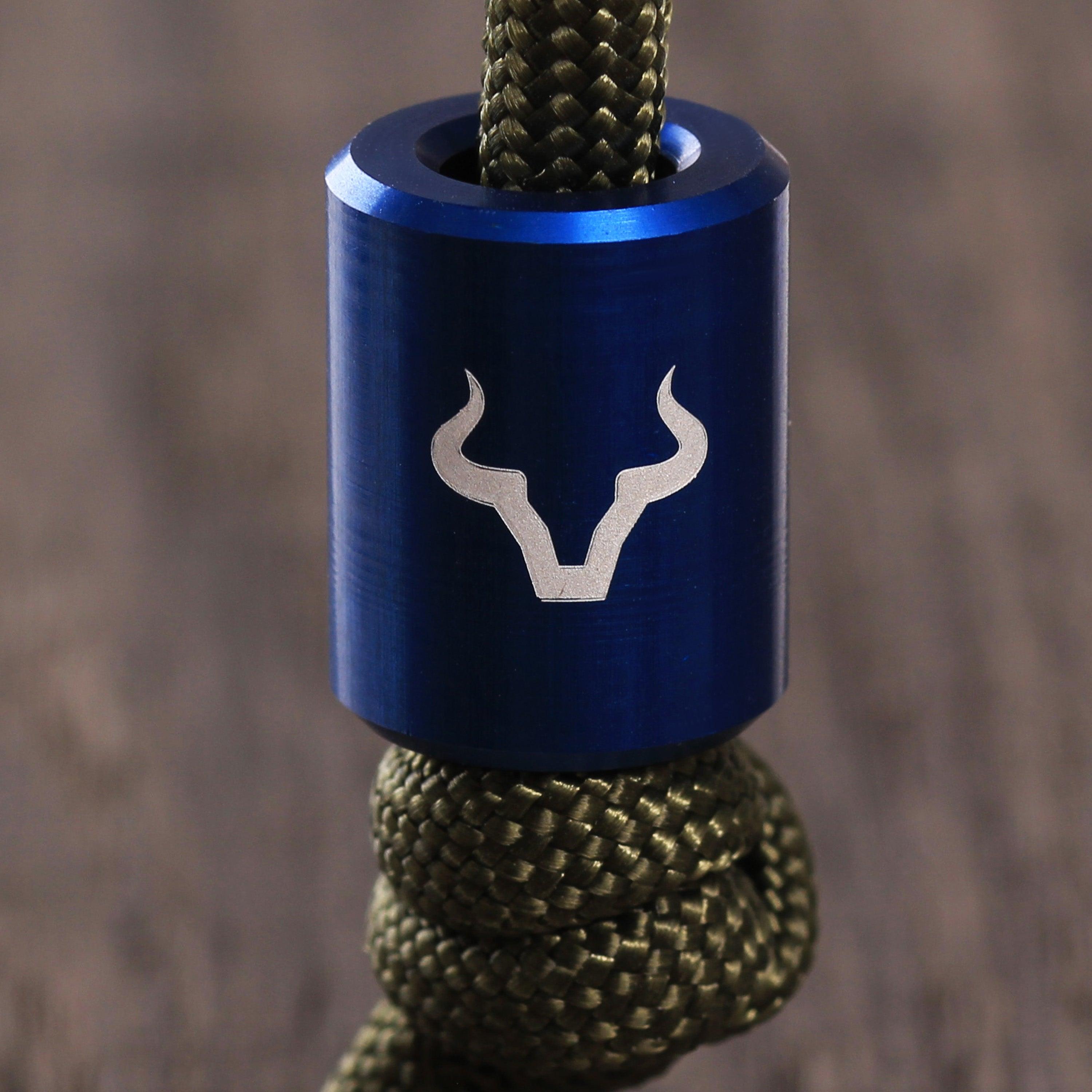 Manshit Anhänger für Paracord | Blau - MANSHIT