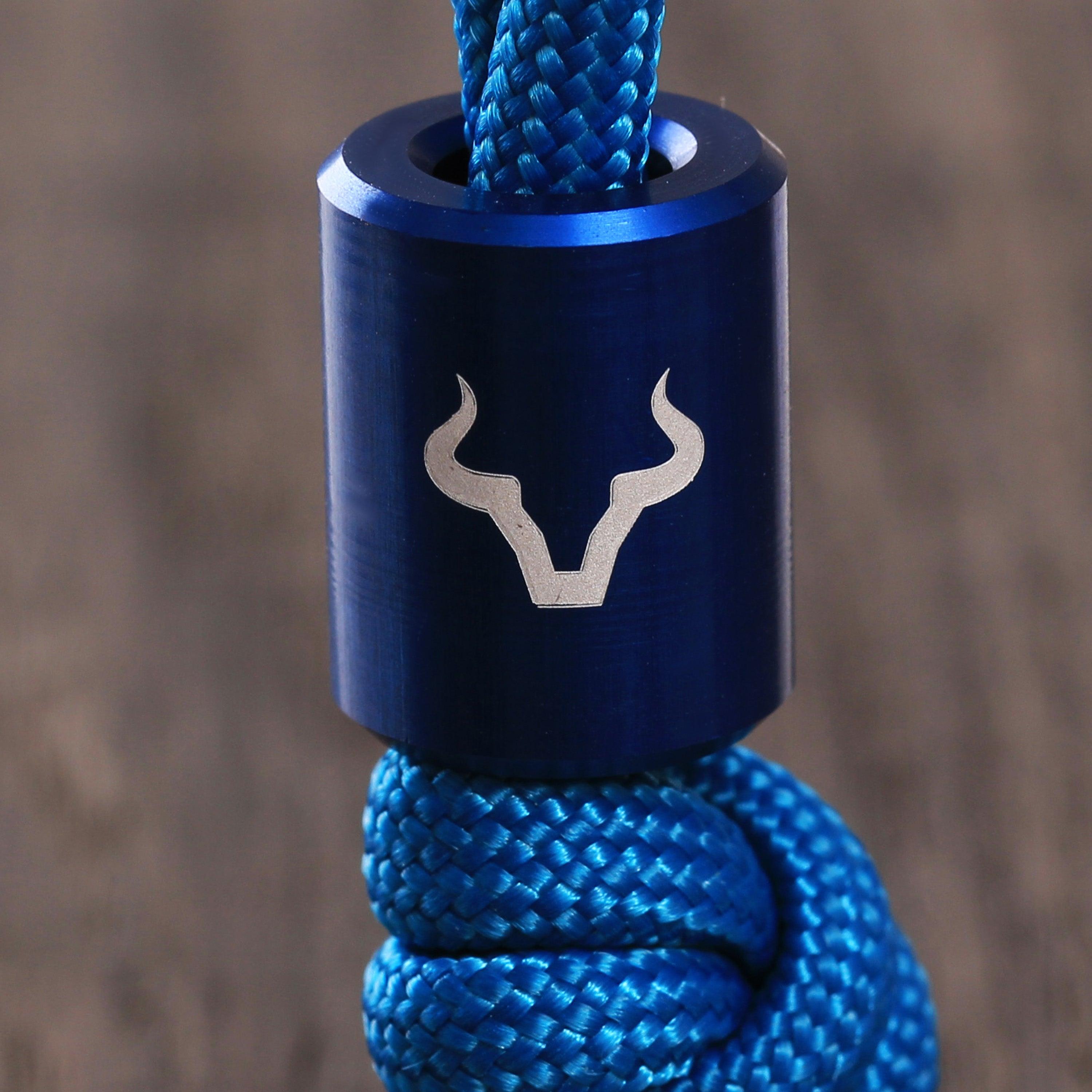 Manshit Anhänger für Paracord | Blau - MANSHIT