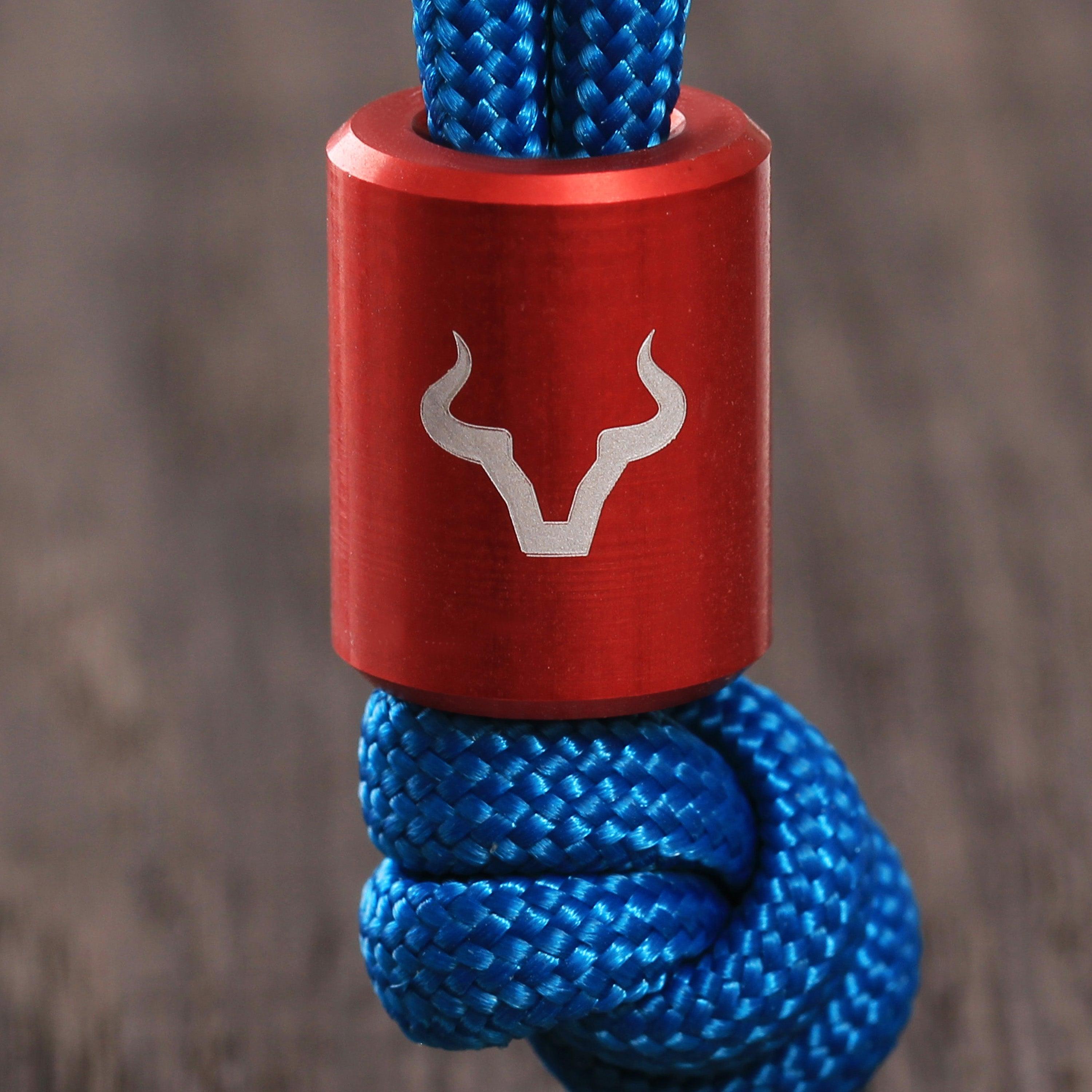 Manshit Anhänger für Paracord | Rot - MANSHIT