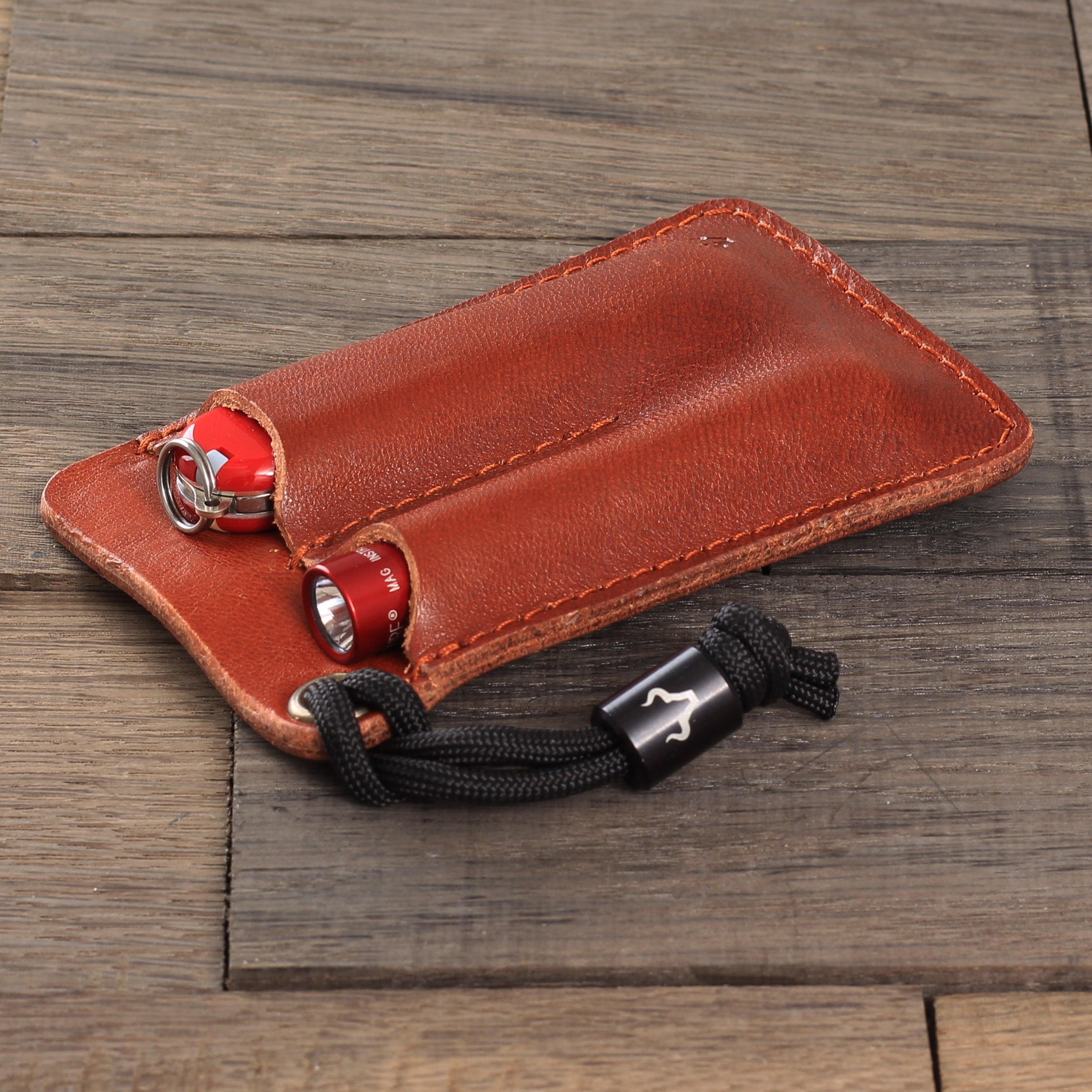 EDC-Tasche Cognac