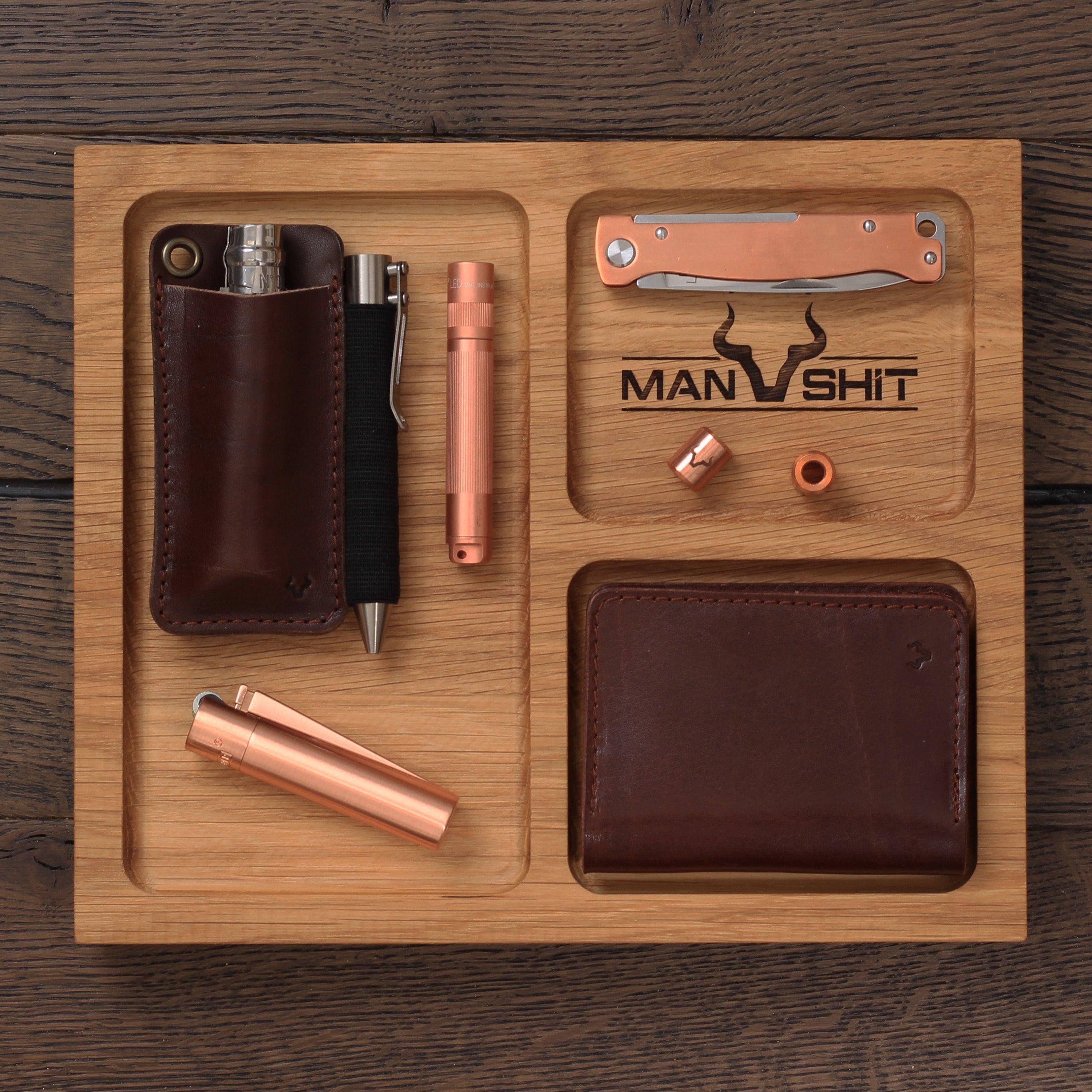 Manshit EDC Tray | Taschenentleerer | 3 Fächer - MANSHIT