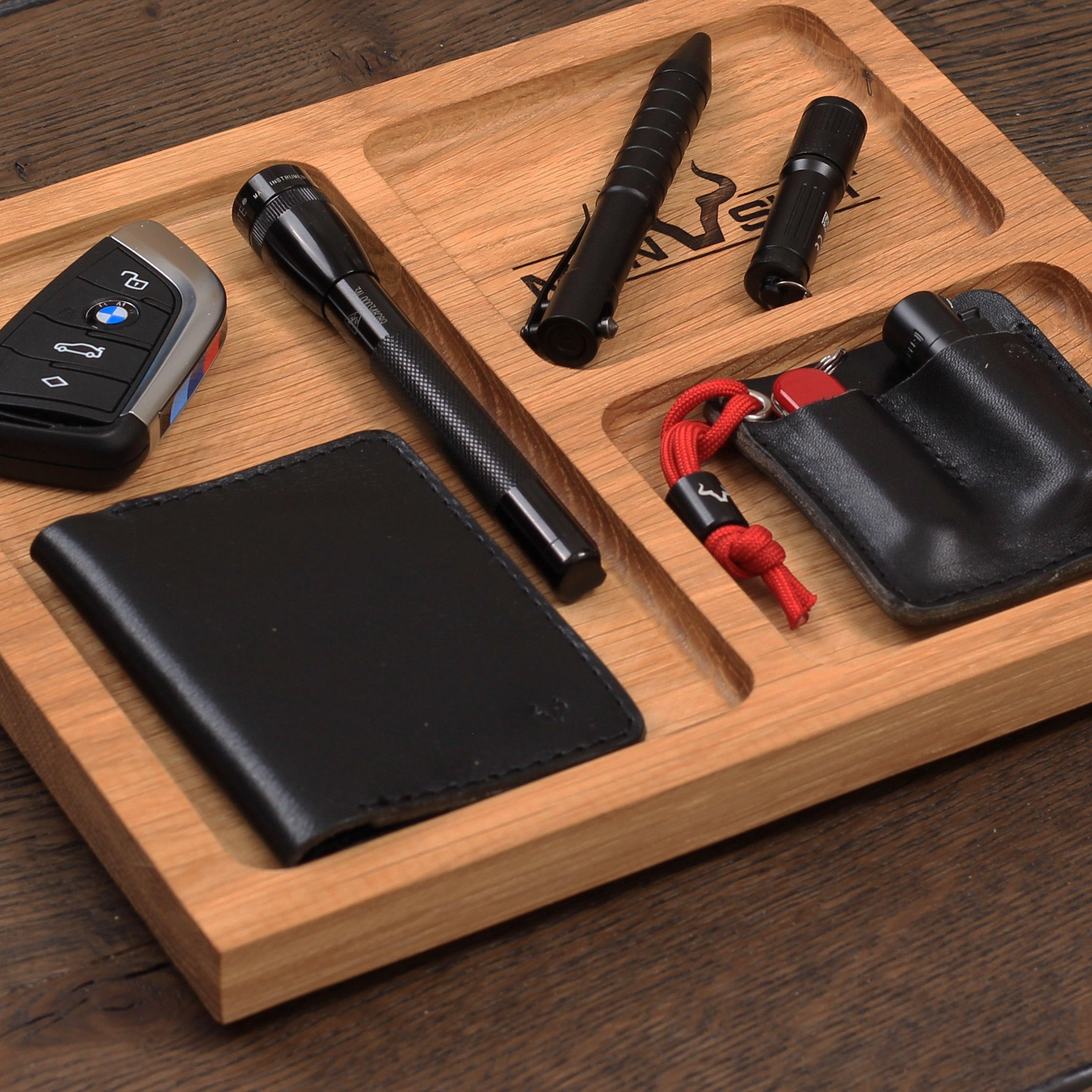 Manshit EDC Tray | Taschenentleerer | 3 Fächer - MANSHIT