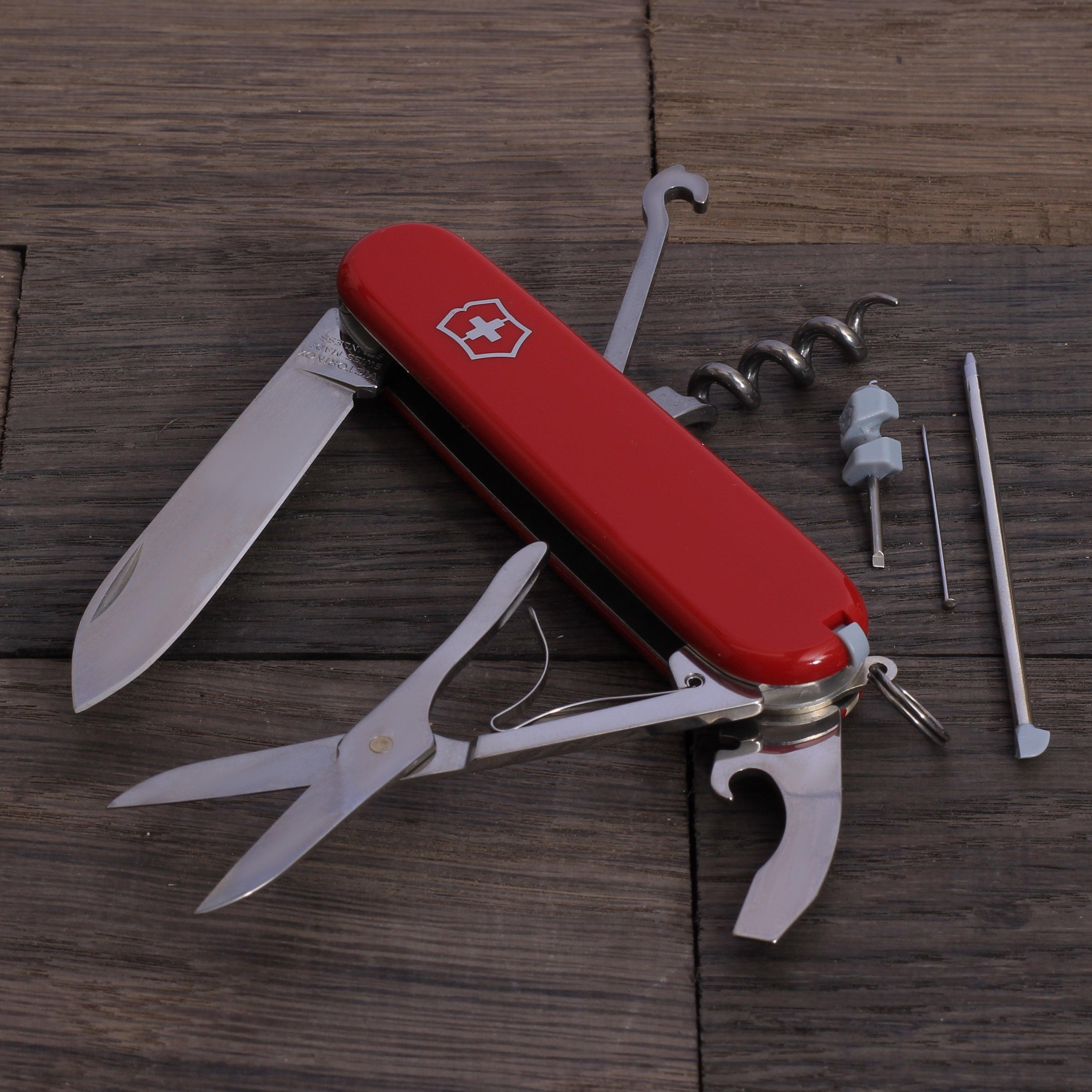 Victorinox Compact | Rot | Länge: 9,1 cm | 15 Funktionen - MANSHIT