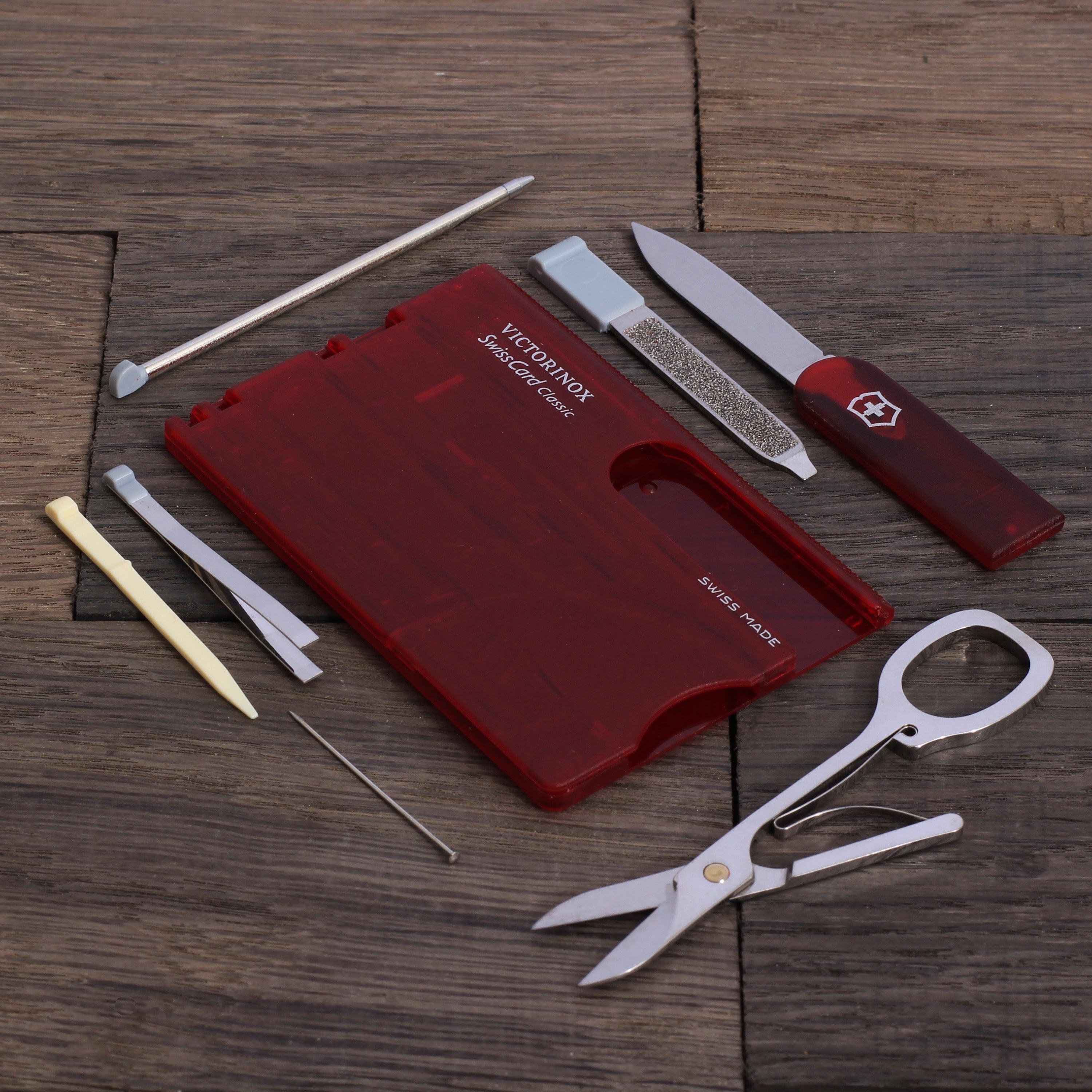 Victorinox Swiss Card Classic | Rot | 10 Funktionen - MANSHIT