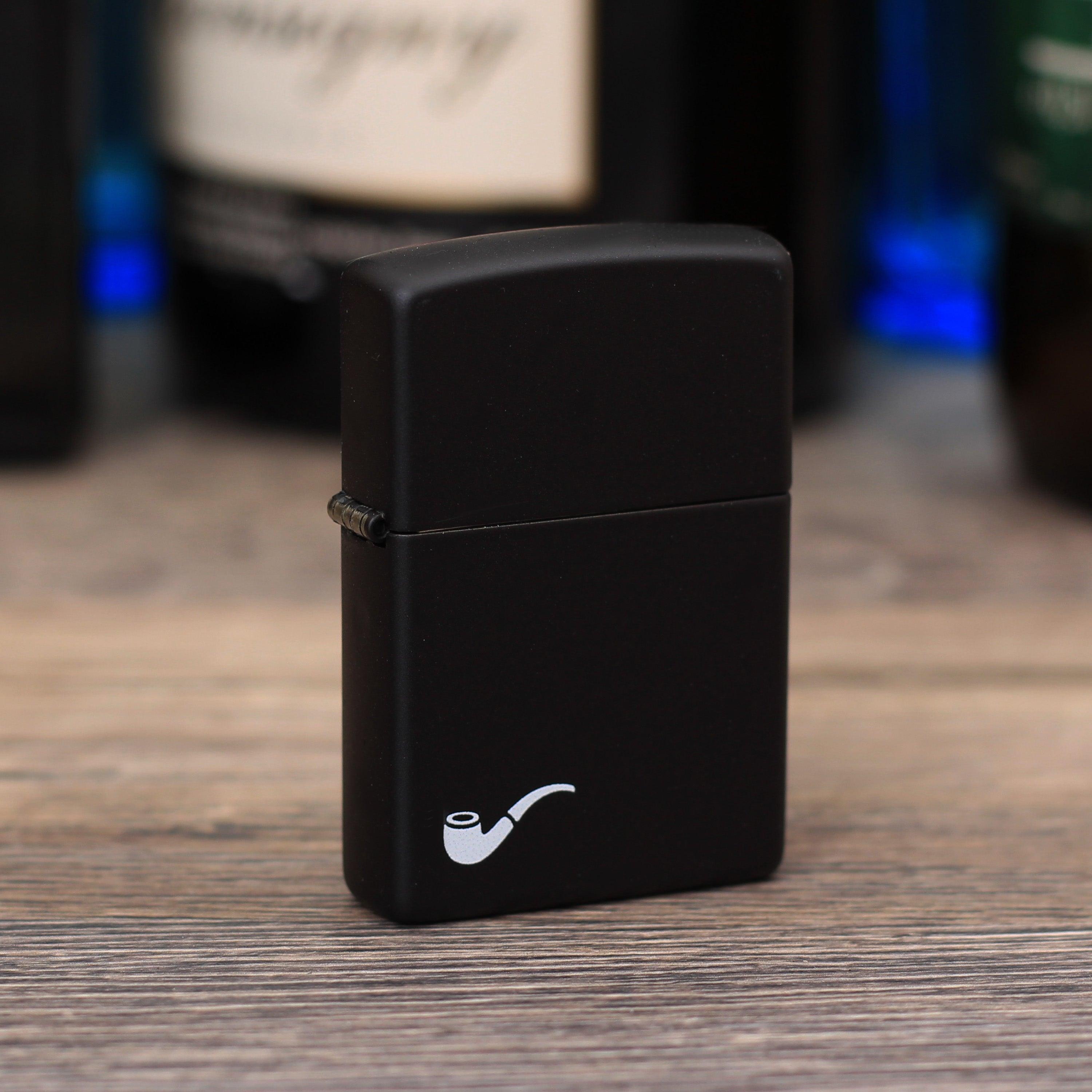 Zippo "Black pipe lighter", Pfeifen-Benzinfeuerzeug - MANSHIT