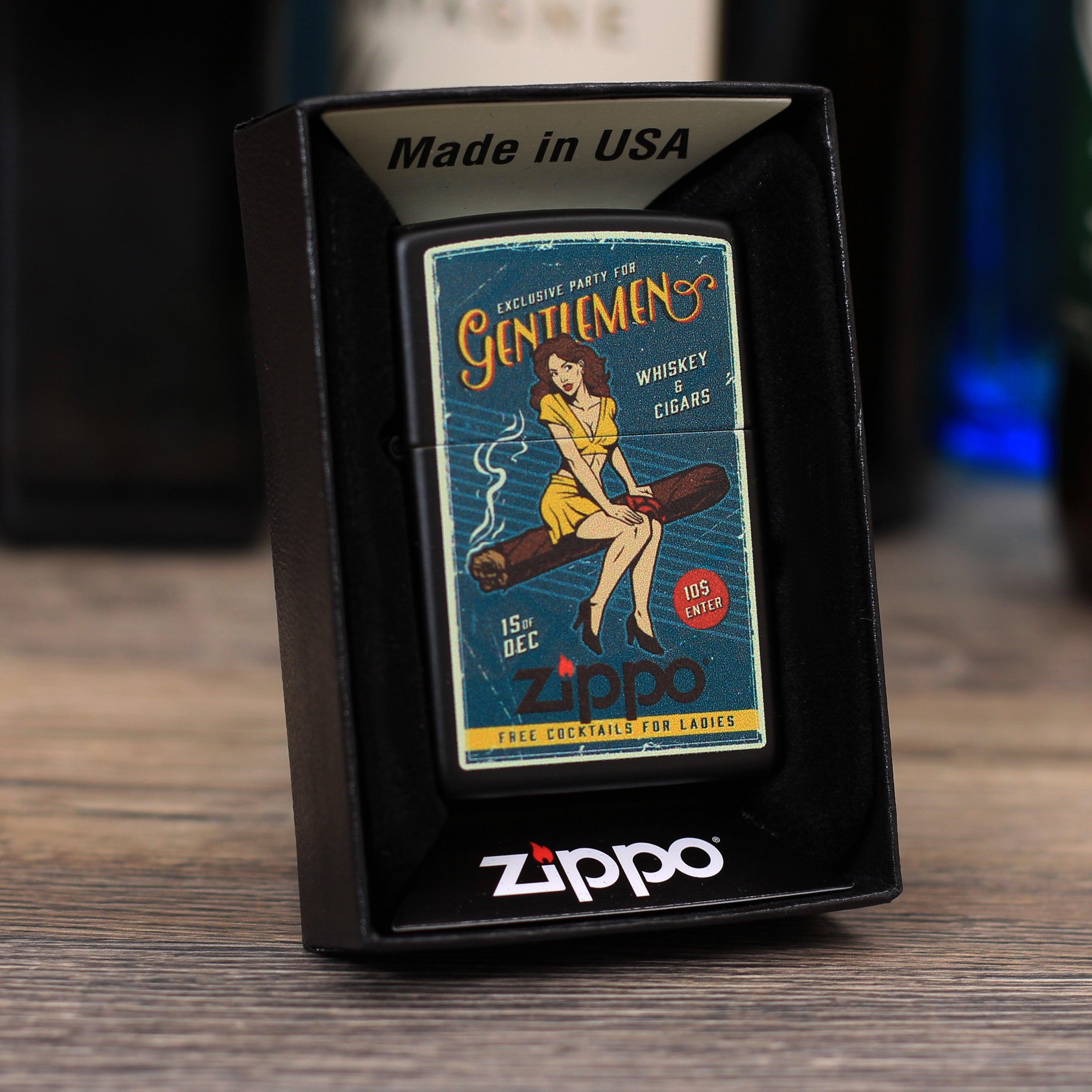 Zippo "Cigar girl", Benzinfeuerzeug - MANSHIT