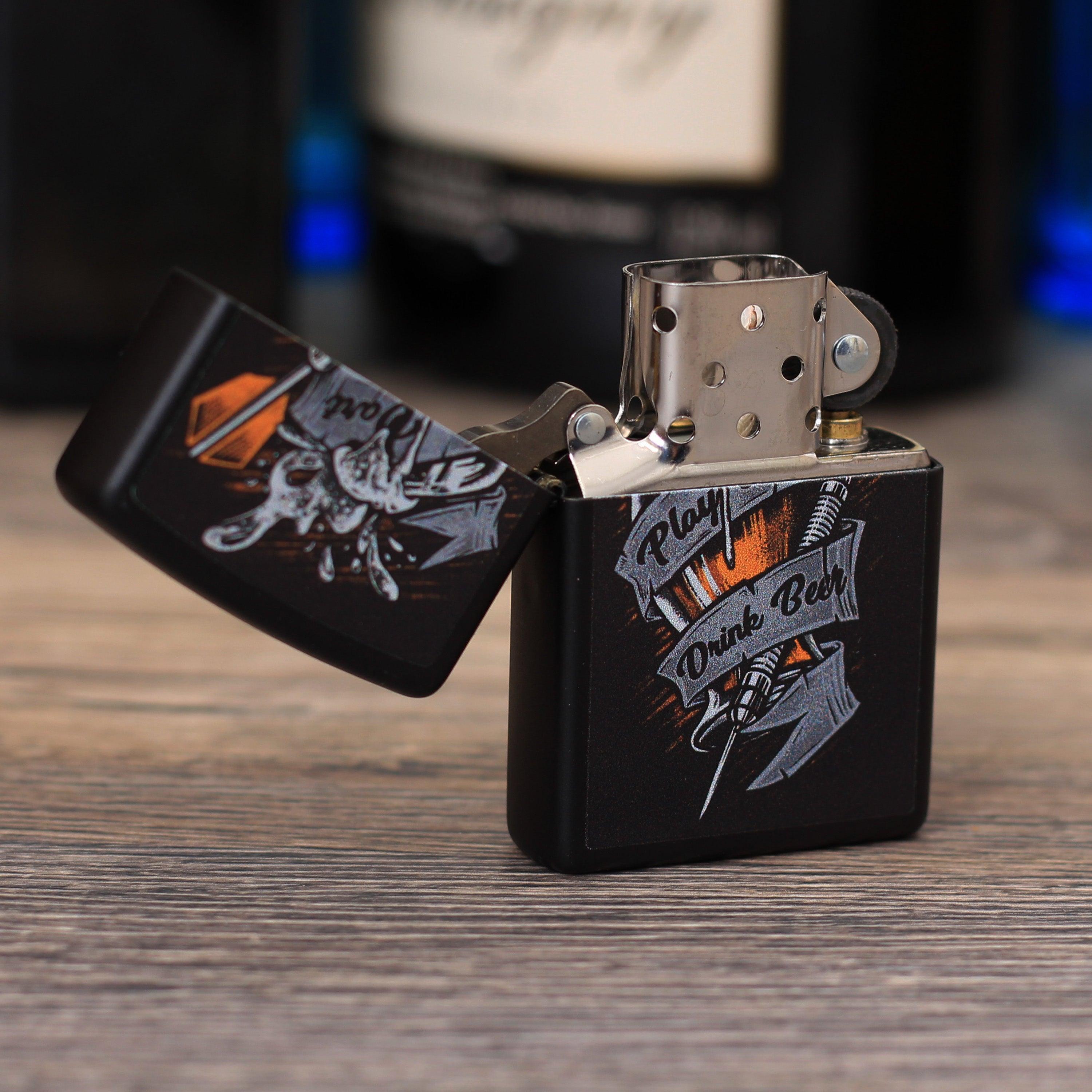 Zippo "Darts Design", Benzinfeuerzeug - MANSHIT