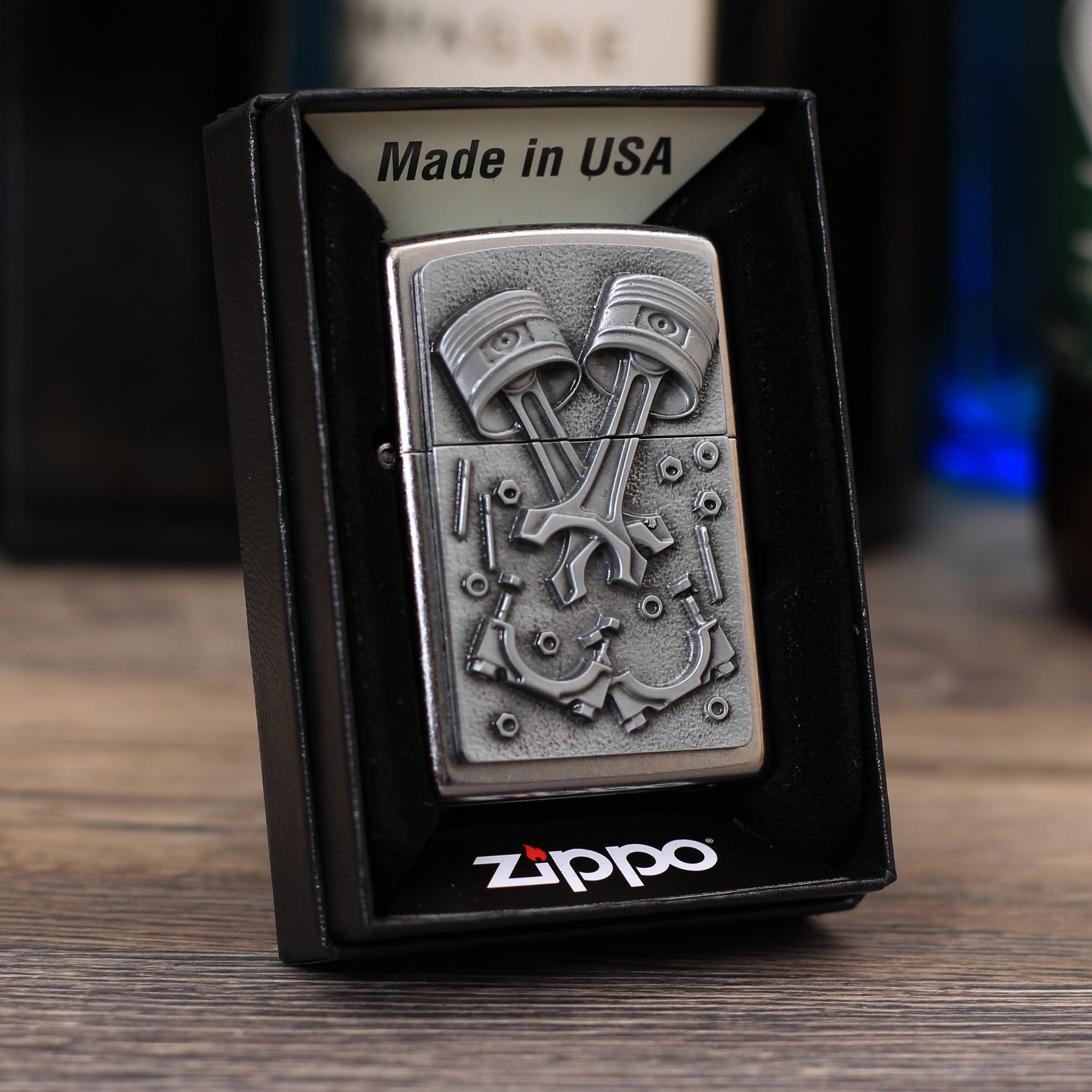 Zippo "Engine parts", Benzinfeuerzeug - MANSHIT