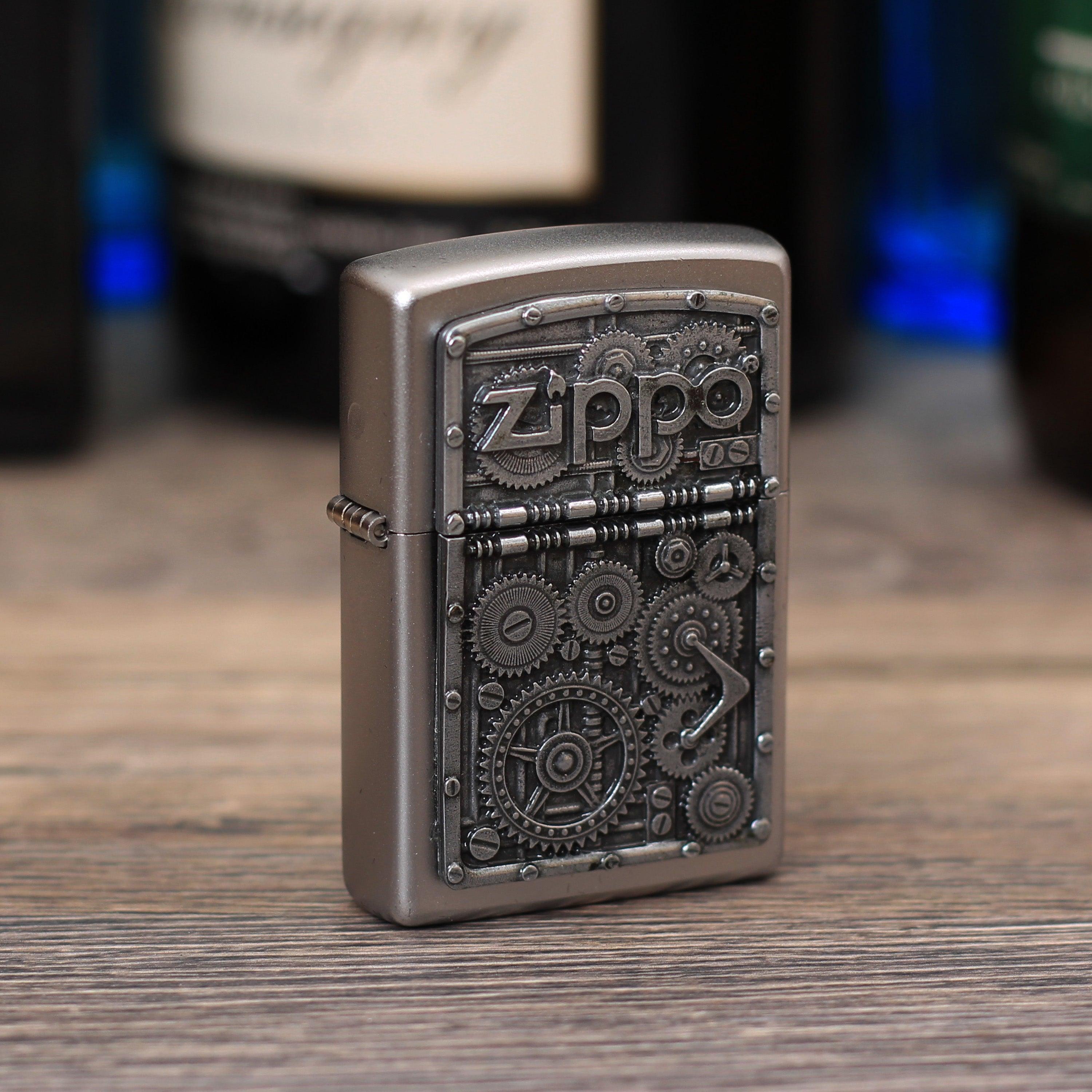 Zippo "Gear wheels", Benzinfeuerzeug - MANSHIT