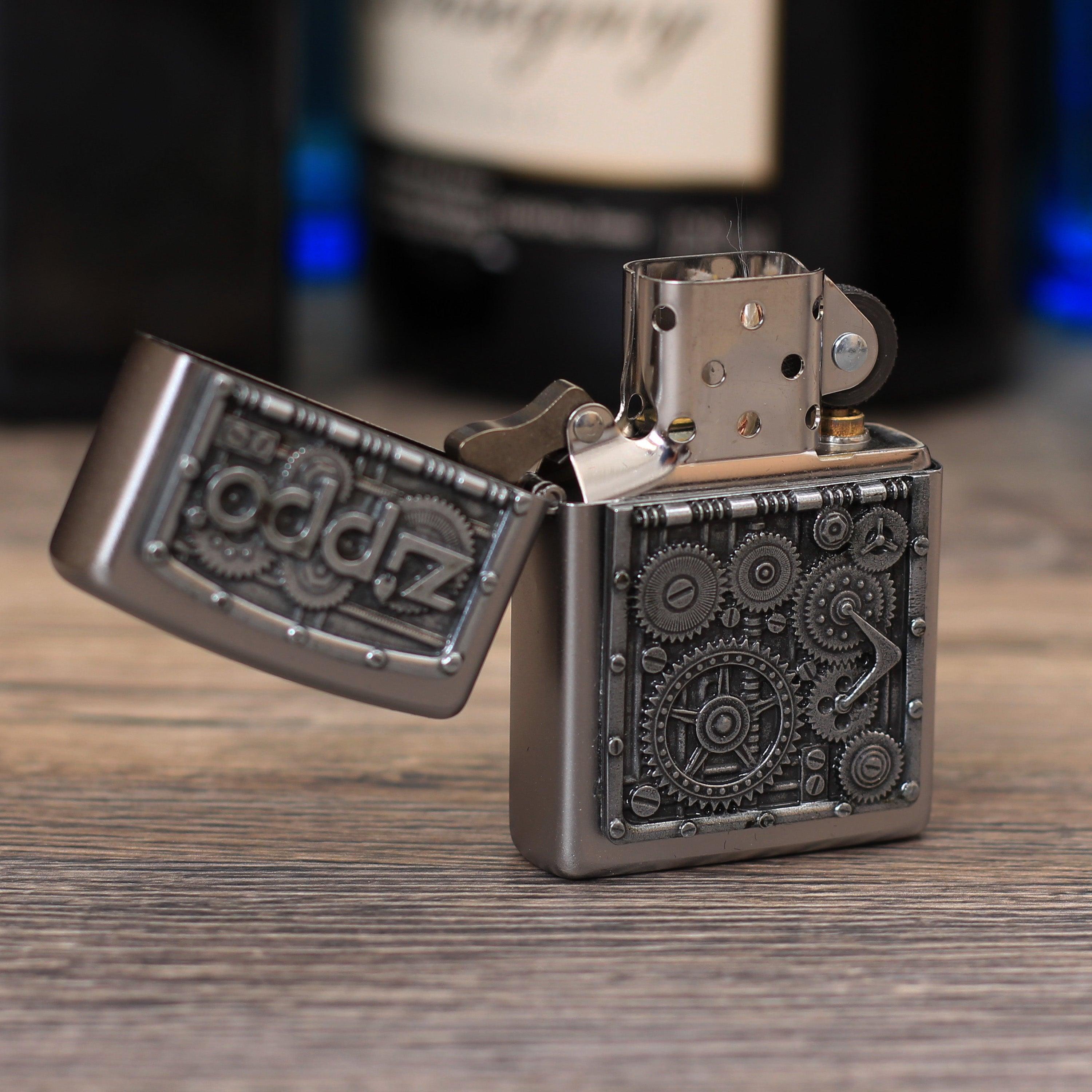 Zippo "Gear wheels", Benzinfeuerzeug - MANSHIT