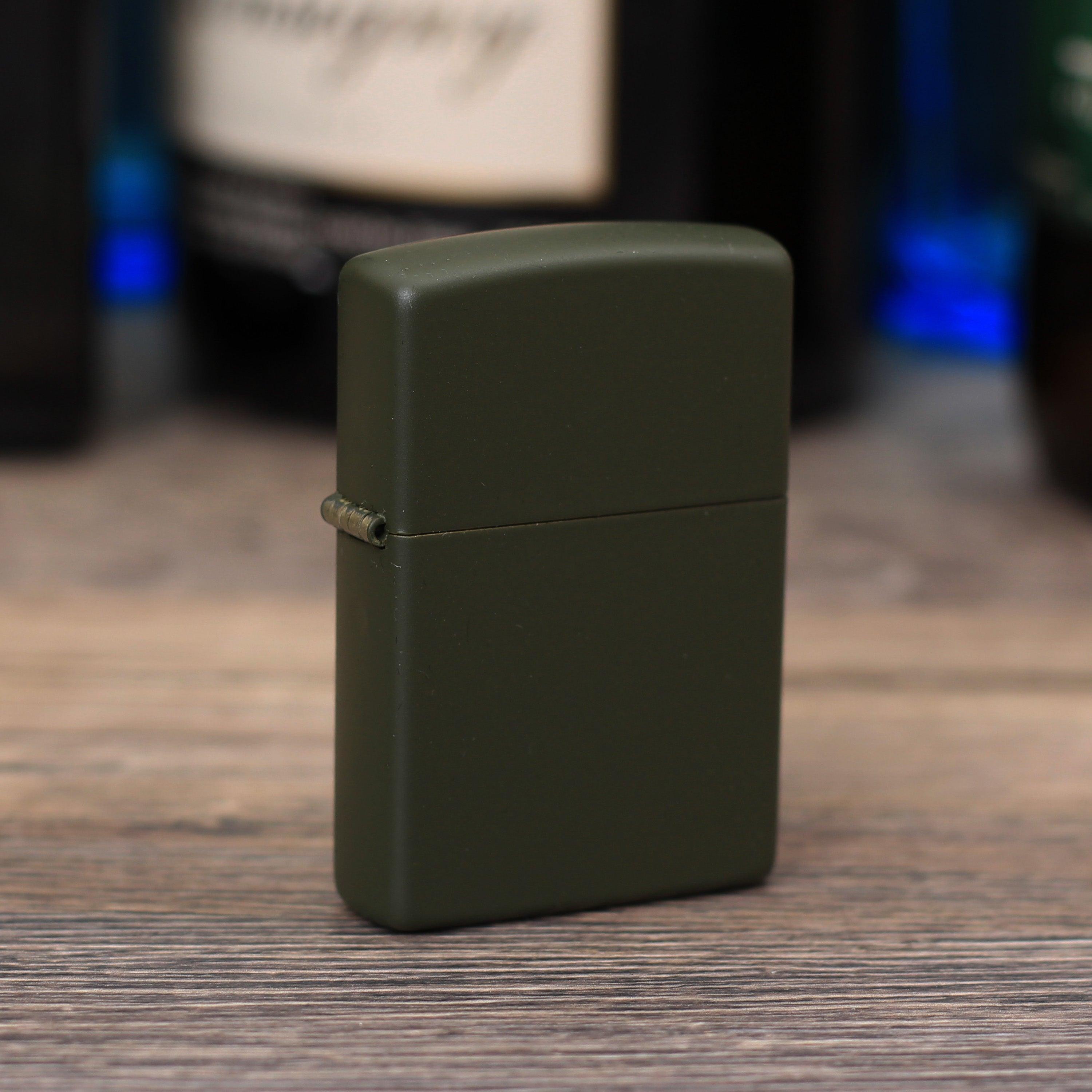 Zippo "Green matte", Benzinfeuerzeug - MANSHIT