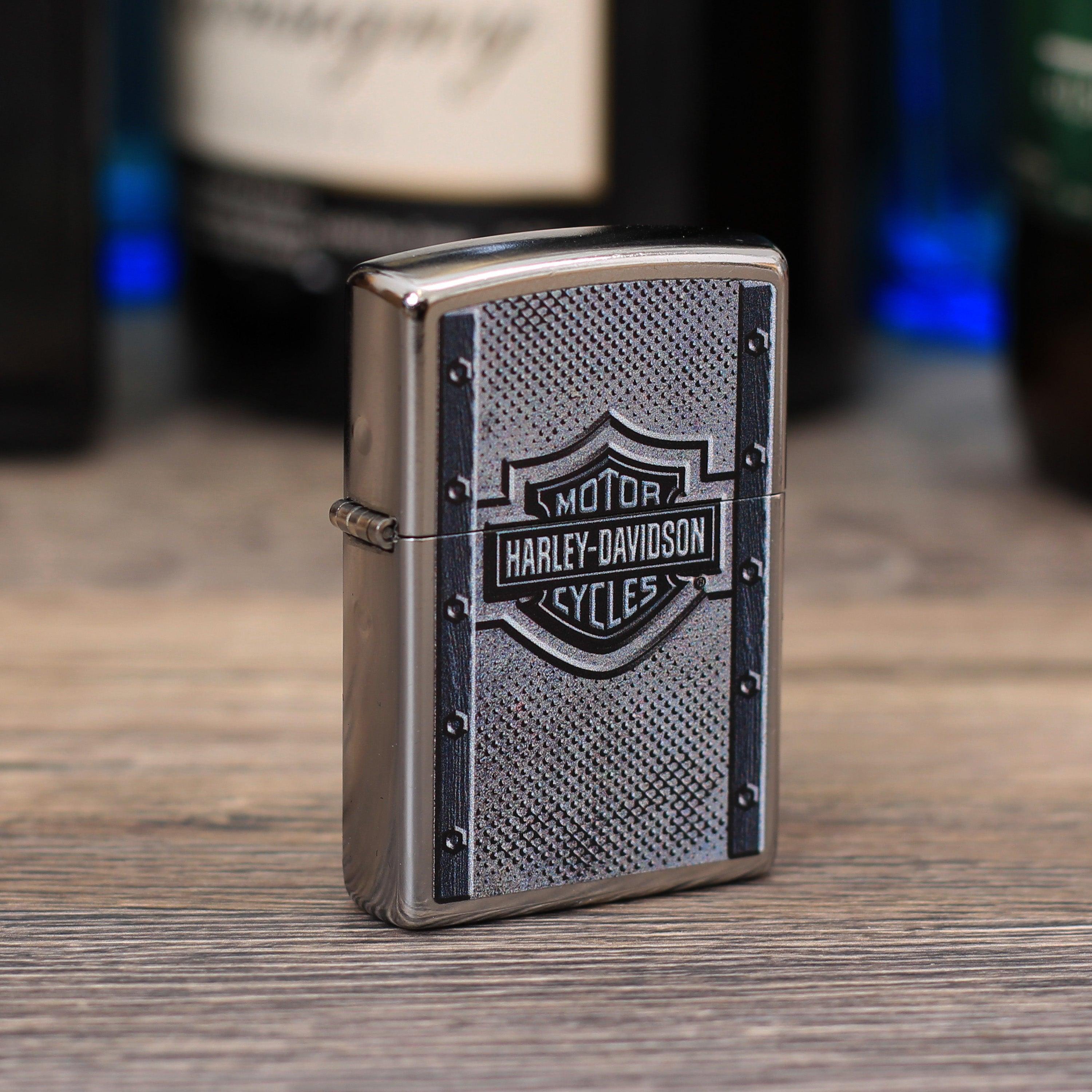 Zippo "Harley Davidson Metal", Benzinfeuerzeug - MANSHIT