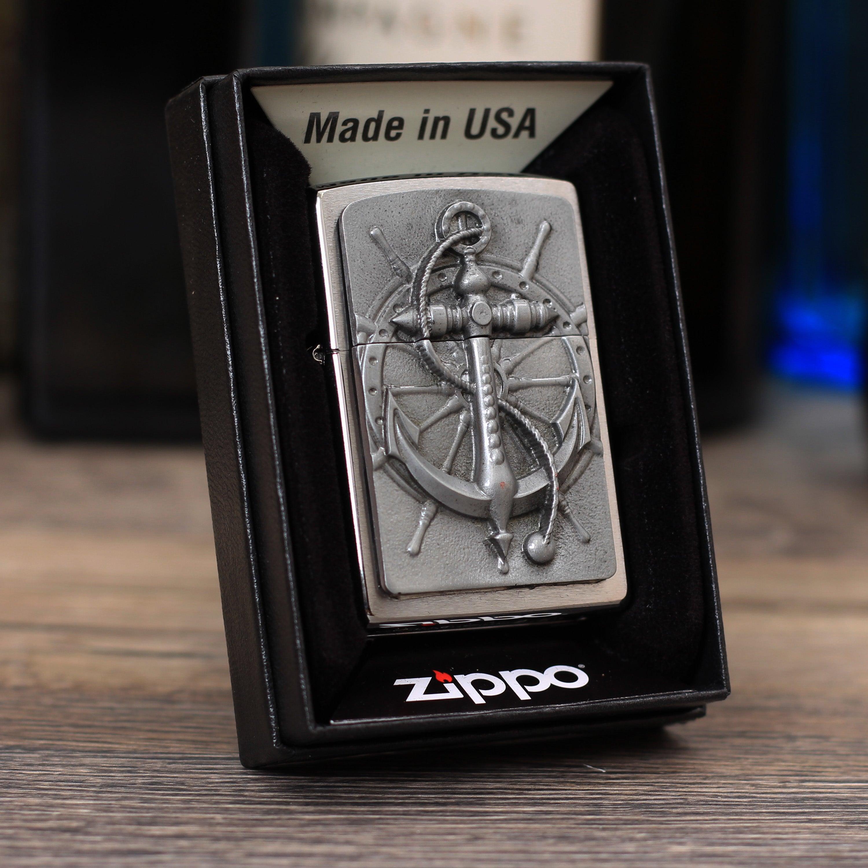 Zippo "Nautic", Benzinfeuerzeug - MANSHIT