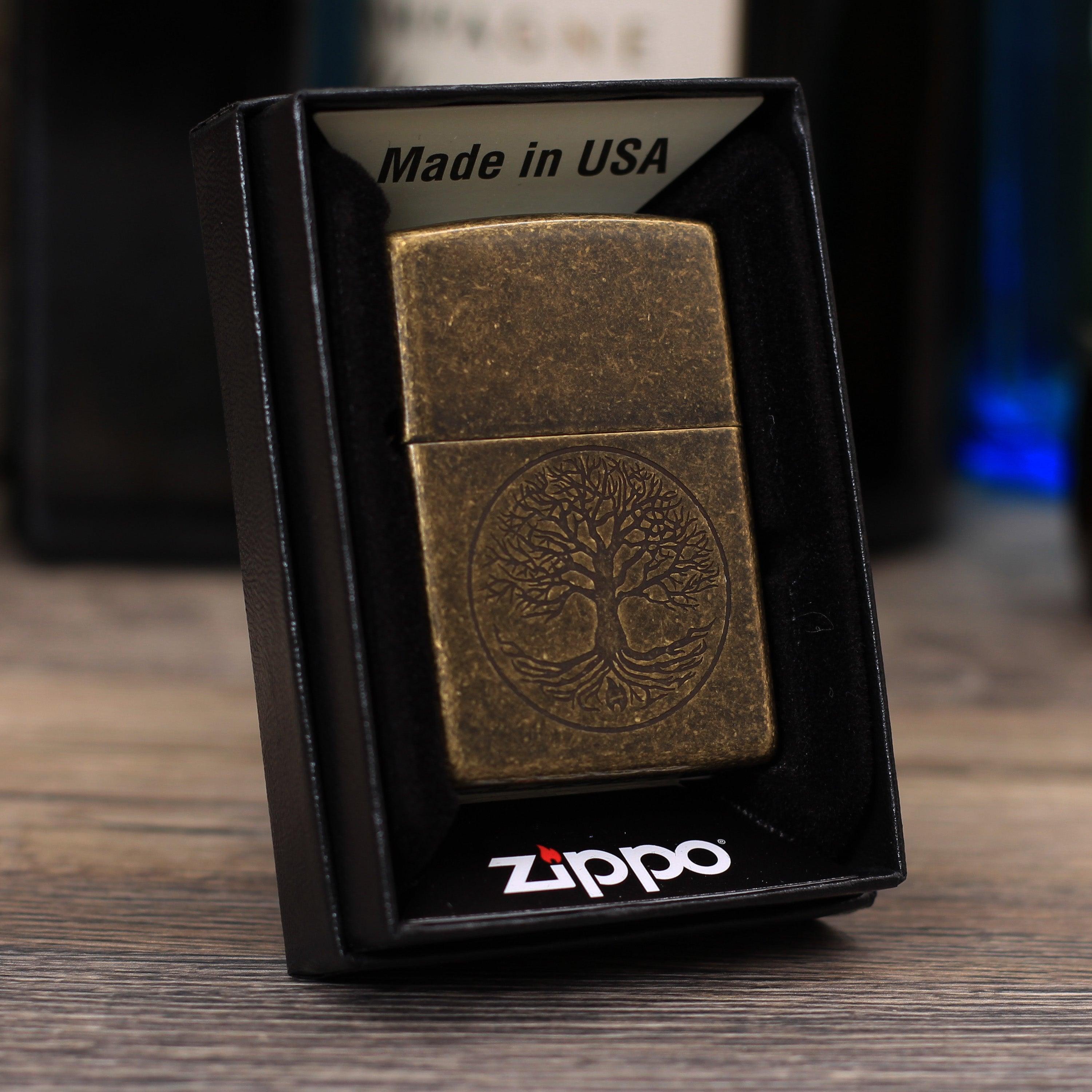 Zippo "Tree of life", Benzinfeuerzeug - MANSHIT